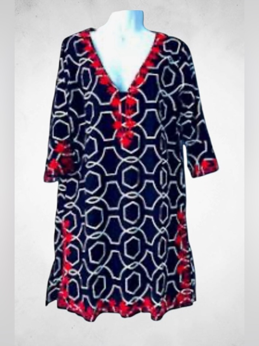 Debbie Katz Swim Coverup Dress Camila Size M NWT - Picture 3 of 6